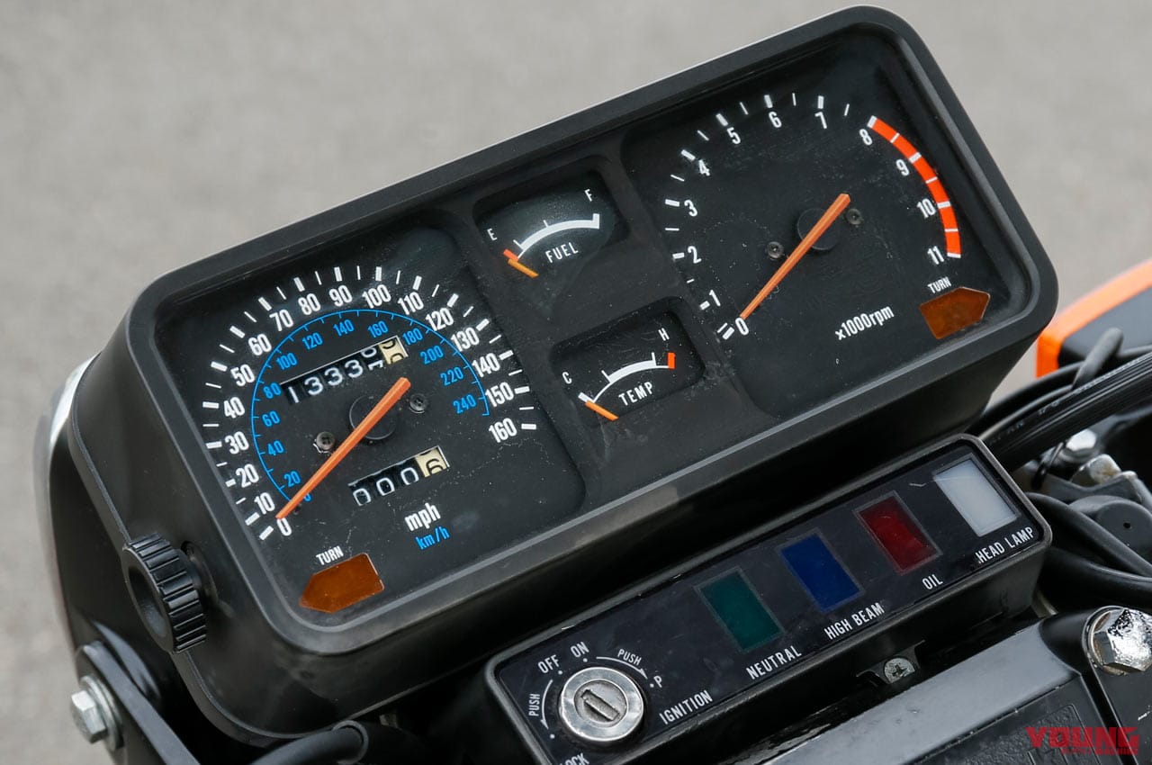 カワサキ Z1300|個性派&傑作揃いの”メーター”年代記〈’80年代#1〉カタナ/RZ250/CBX400F/XJ400D/XJ750D