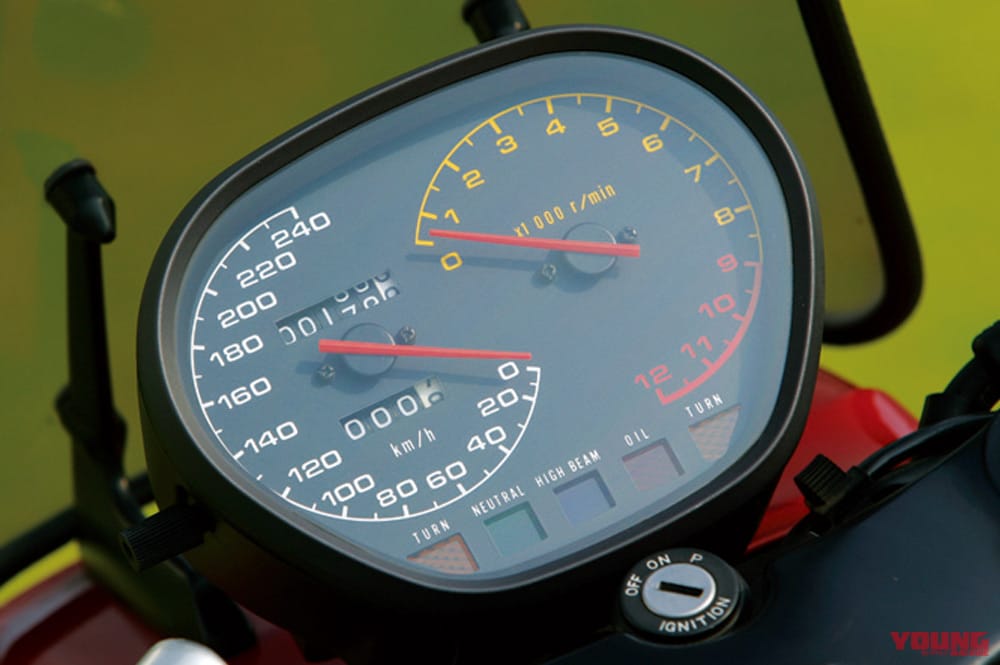 スズキ GSX1100Sカタナ|メーター|個性派&傑作揃いの”メーター”年代記〈’80年代#1〉カタナ/RZ250/CBX400F/XJ400D/XJ750D