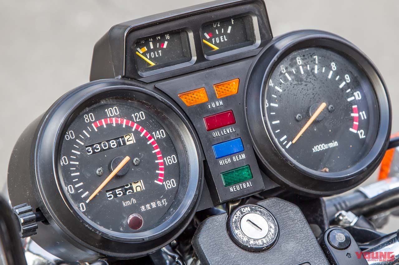 ヤマハ XJ400D|メーター|個性派&傑作揃いの”メーター”年代記〈’80年代#1〉カタナ/RZ250/CBX400F/XJ400D/XJ750D