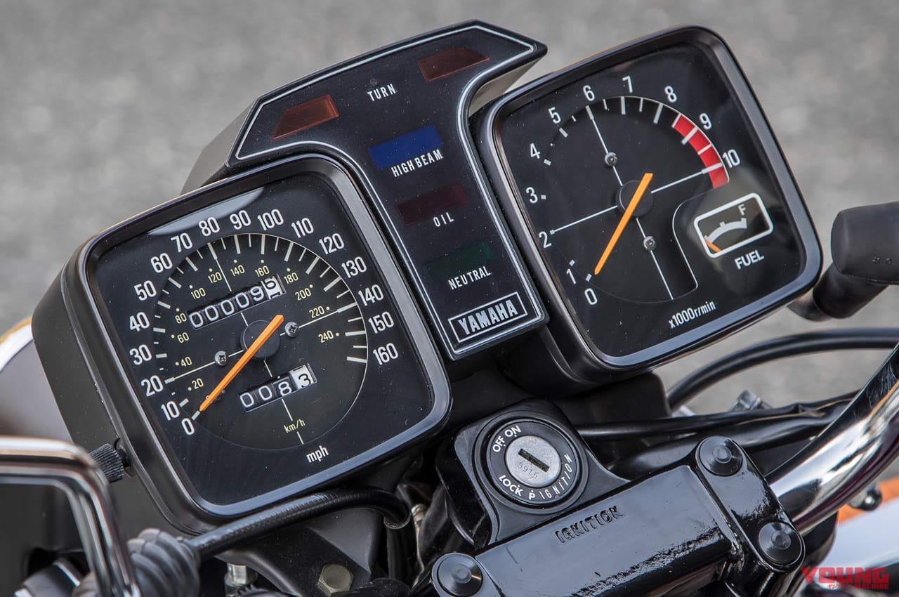 ヤマハ XS1100|個性派&傑作揃いの”メーター”年代記〈’80年代#1〉カタナ/RZ250/CBX400F/XJ400D/XJ750D