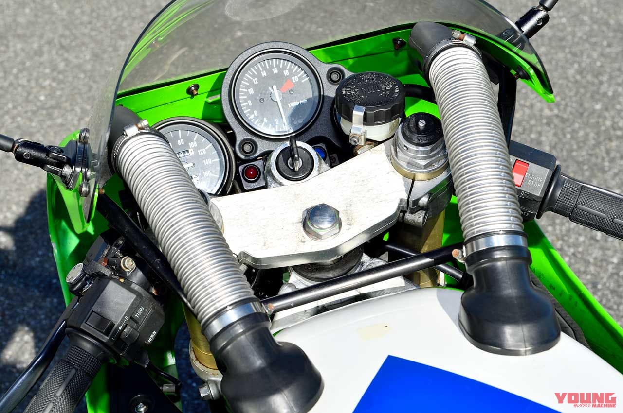 カワサキ ZXR250|メーター|個性派&傑作揃いの”メーター”年代記〈’80年代#2〉750ターボ/KZ1000R1/VMAX/ZXR250/NSR250R etc.
