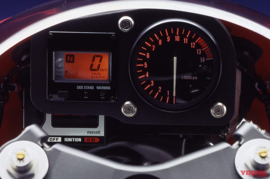 ホンダ NSR250R|メーター|個性派&傑作揃いの”メーター”年代記〈’90年代#1〉NR/CBR900RR/アフリカツイン/NSR250R/ハヤブサ