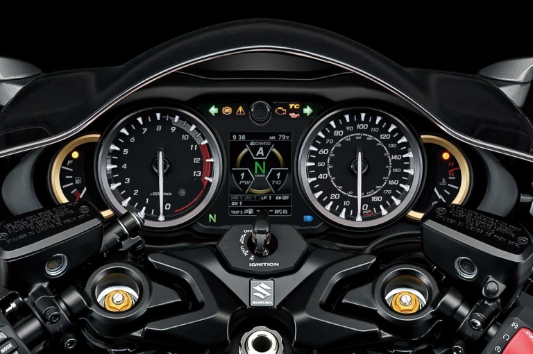 スズキ ハヤブサ|メーター|個性派&傑作揃いの”メーター”年代記〈’90年代#1〉NR/CBR900RR/アフリカツイン/NSR250R/ハヤブサ