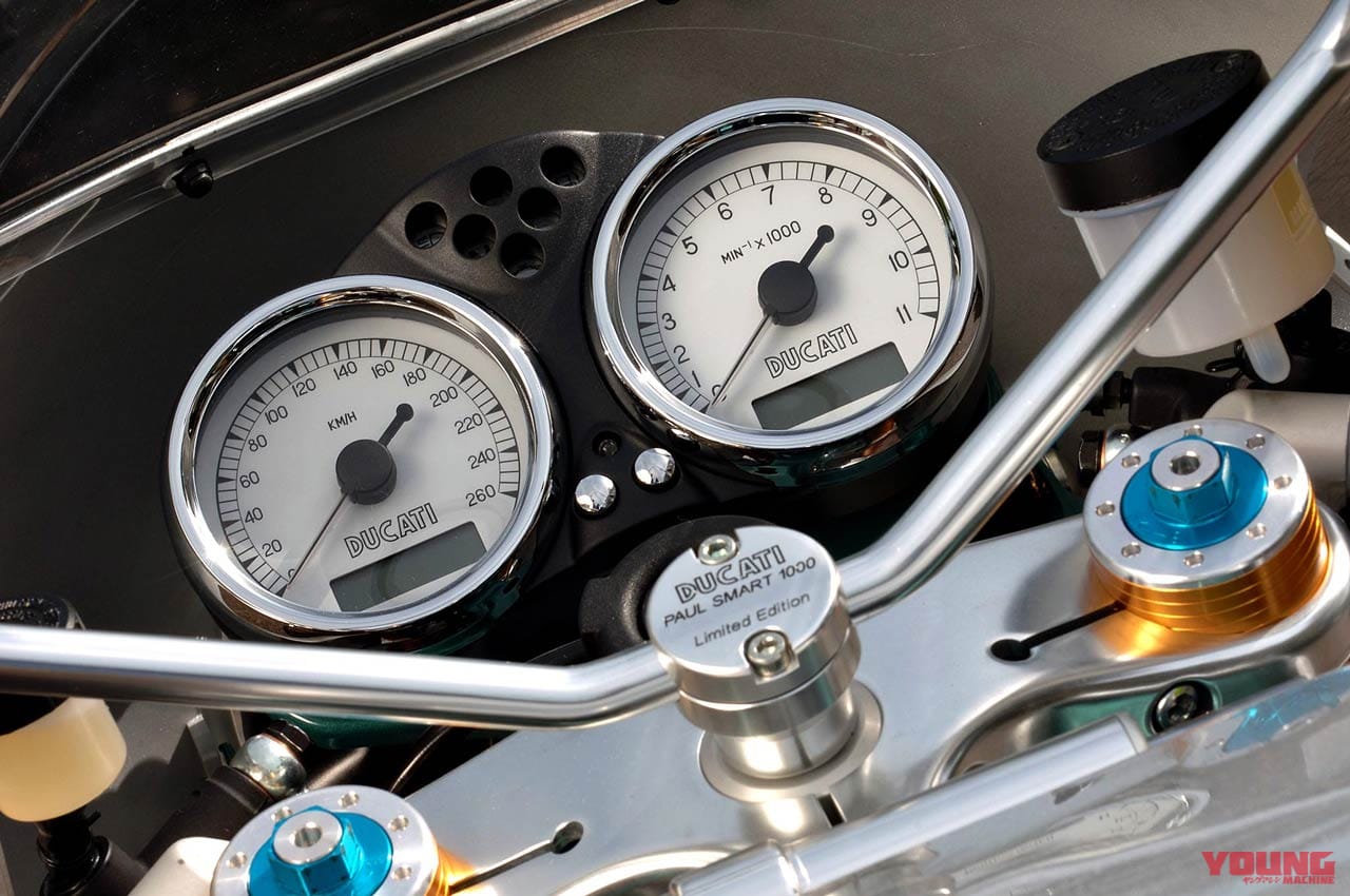 ドゥカティ スポーツクラシックシリーズ|メーター|個性派&傑作揃いの”メーター”年代記〈’00年代#2〉ネイキッド編【もはやフォルムの一部。遊びゴコロ爆発!】