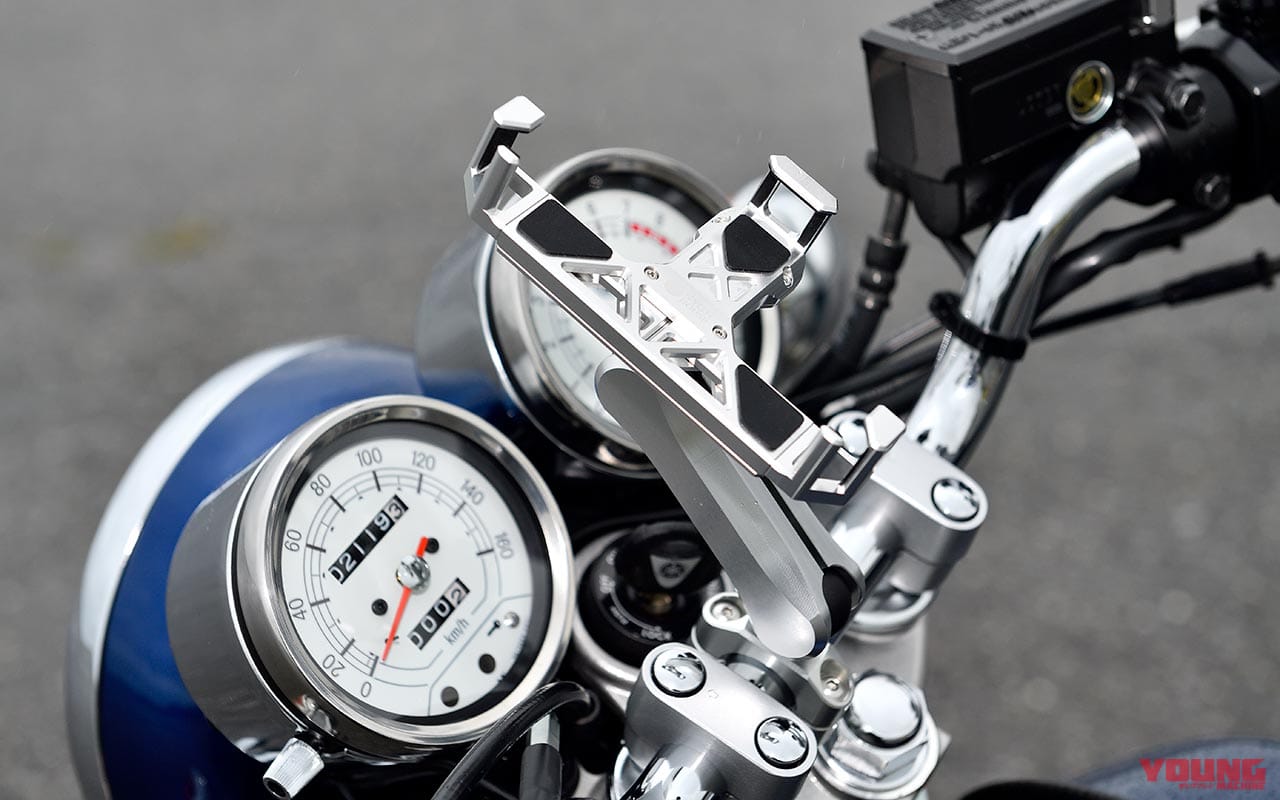 |サイン・ハウスのバイク専用デバイスホルダー「マウントシステム」:時代のニーズに合わせた新製品が登場!