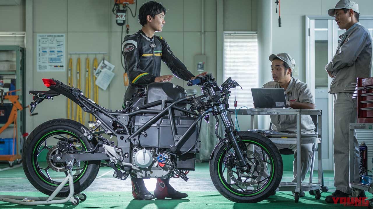 カワサキは2022年に電動ビークルを最低3台は登場させる! ガソリン、水素、電気で未来を描く