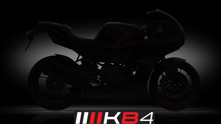 -42kgの車体にカワサキの4気筒エンジンを搭載！ ビモータ「KB4」スペック先行公開