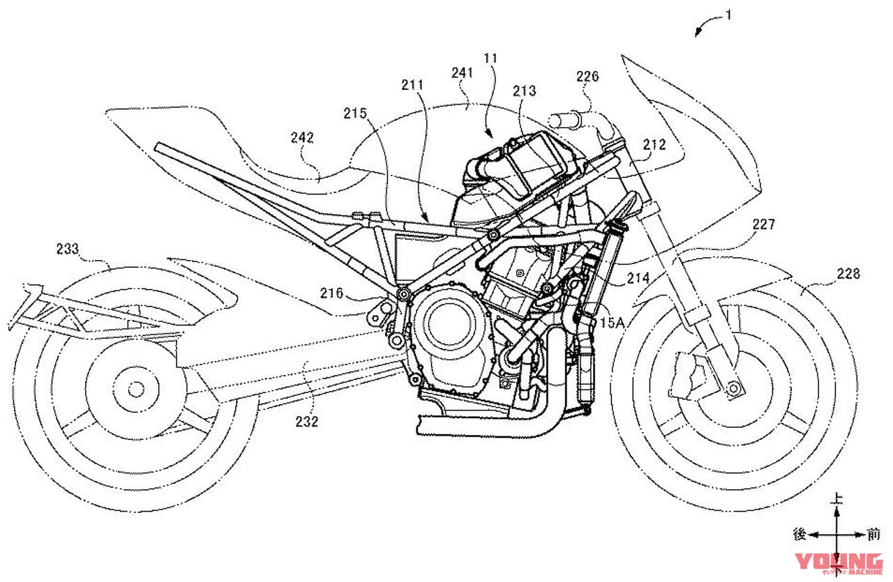 |スズキのターボバイク「リカージョン」計画は生きていた!? 冷却系統などの特許図が出現