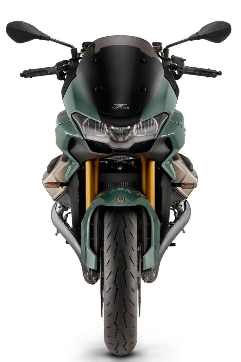 MOTO GUZZI V100 MANDELLO|モトグッツィ「V100マンデッロ」世界初公開! 電動アクティブエアロを初装備