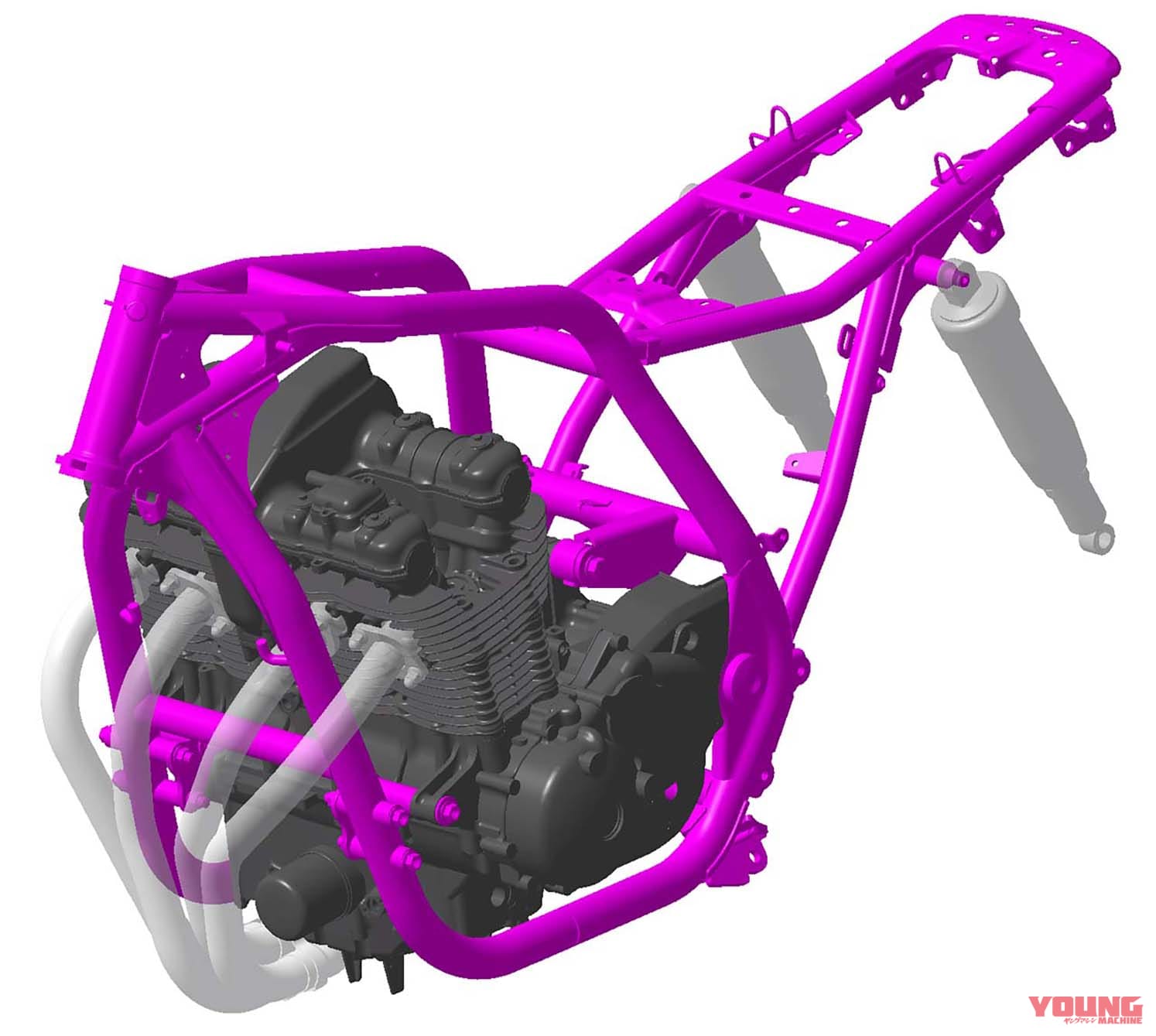 |最後の空冷4発を徹底解剖:’10 初代ホンダCB1100メカ解説【開発資料を紐解く】