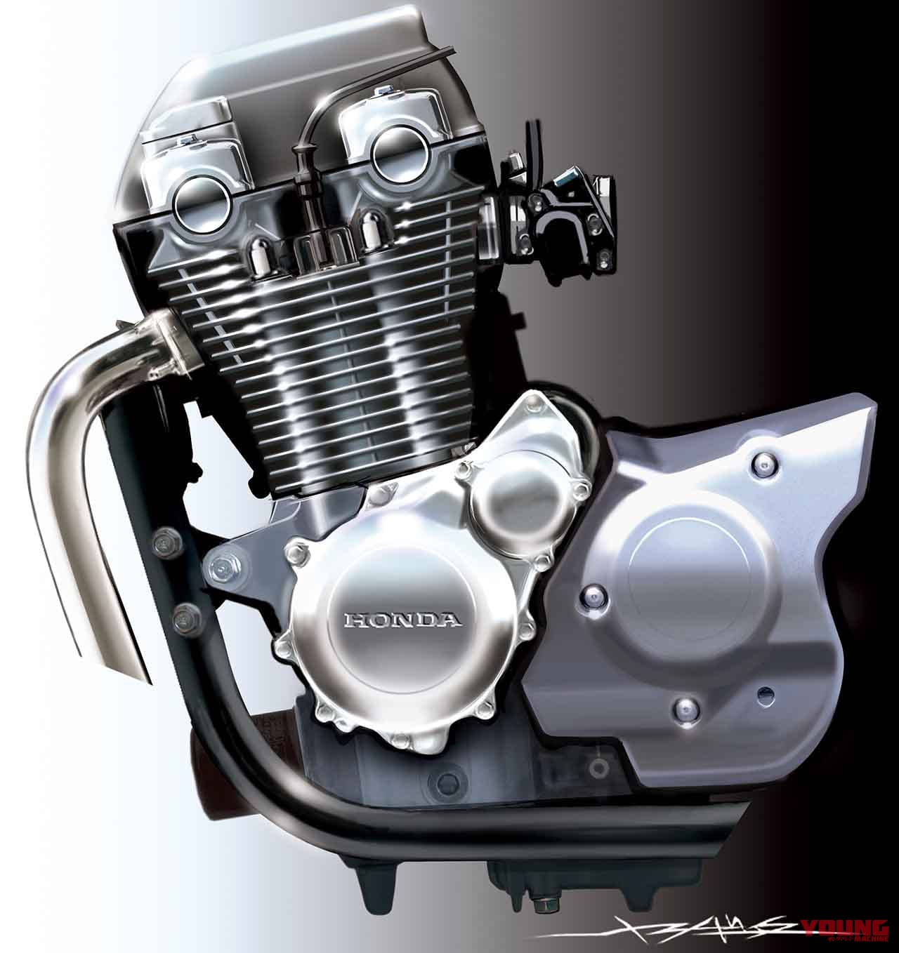 |最後の空冷4発を徹底解剖:’10 初代ホンダCB1100メカ解説【開発資料を紐解く】