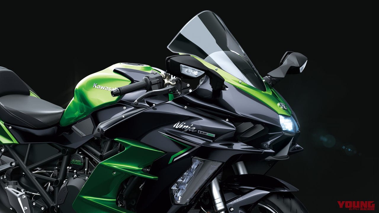 カワサキ新型「ニンジャH2 SX/SE」登場! レーダー機能付きで、エンジンは中速トルク向上