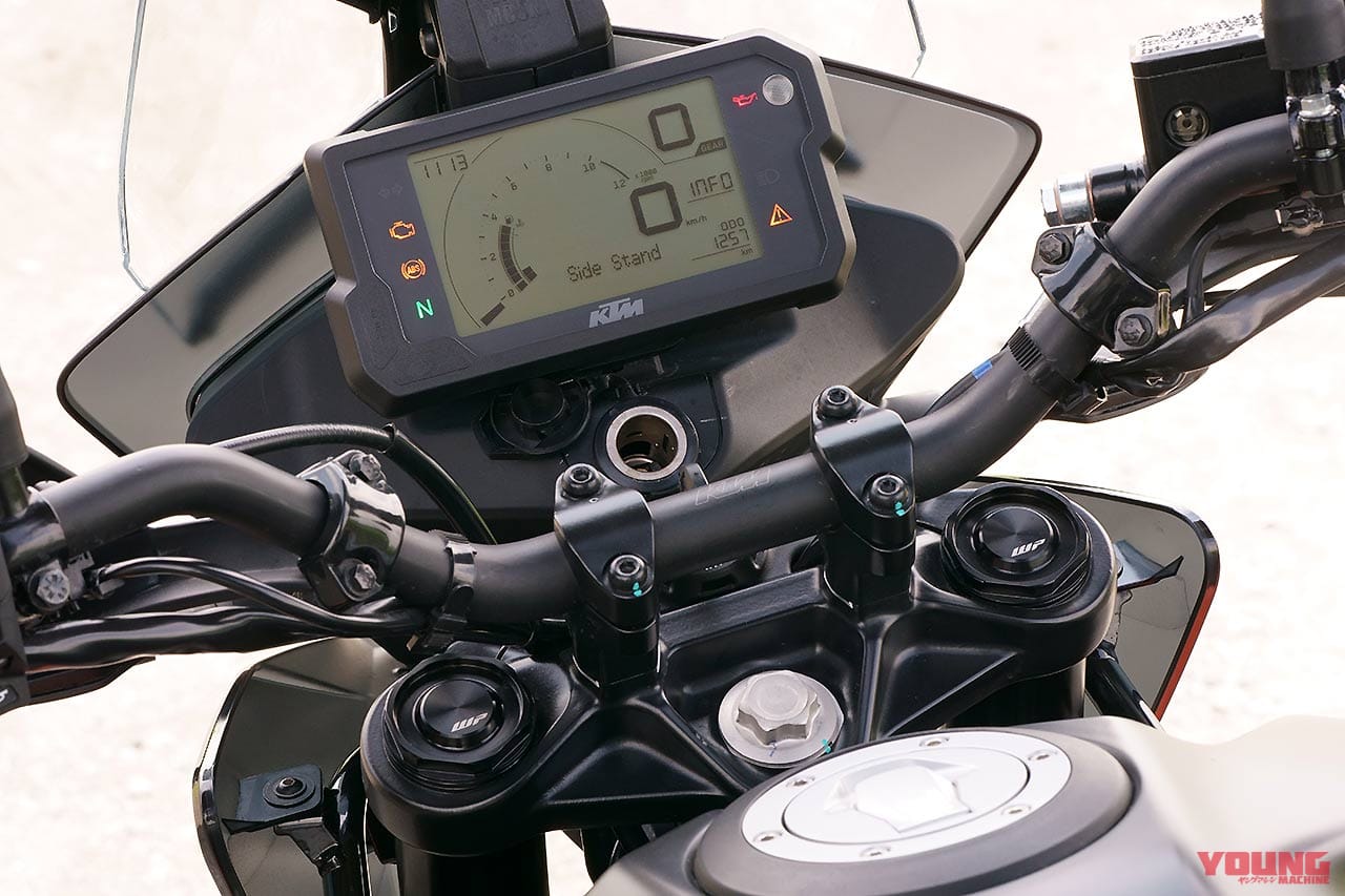 |KTM 250/390アドベンチャー試乗比較【ディテール編|取り回し軽快な単気筒マシン】