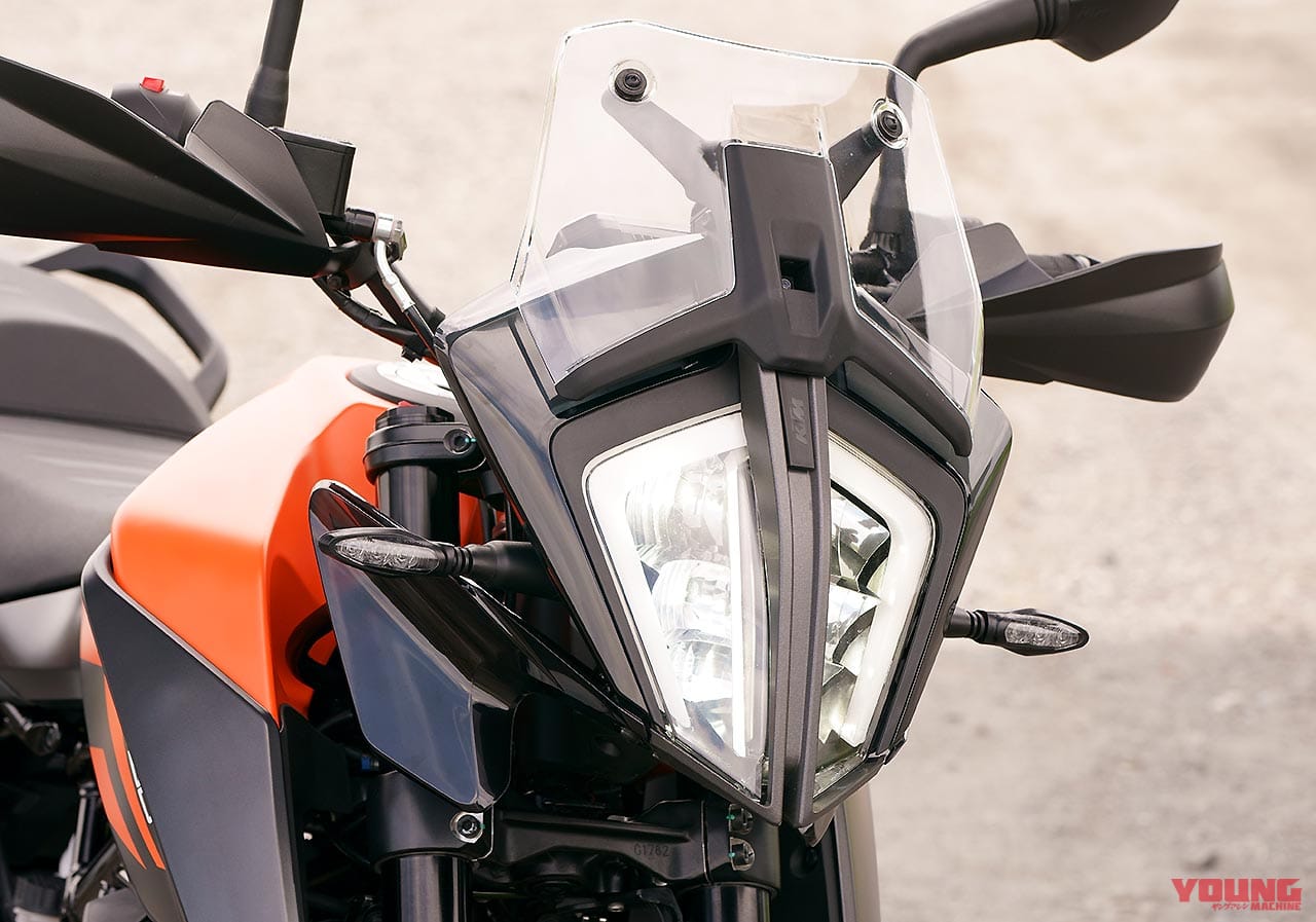 |KTM 250/390アドベンチャー試乗比較【ディテール編|取り回し軽快な単気筒マシン】