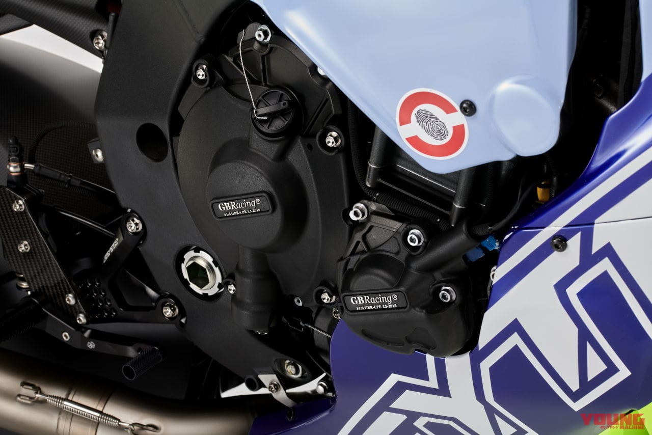 R1 GYTR VR46 Tribute|ヤマハがロッシに特別仕様「R1 GYTR VR46 Tribute」をプレゼント! お別れ会「One More Lap」で