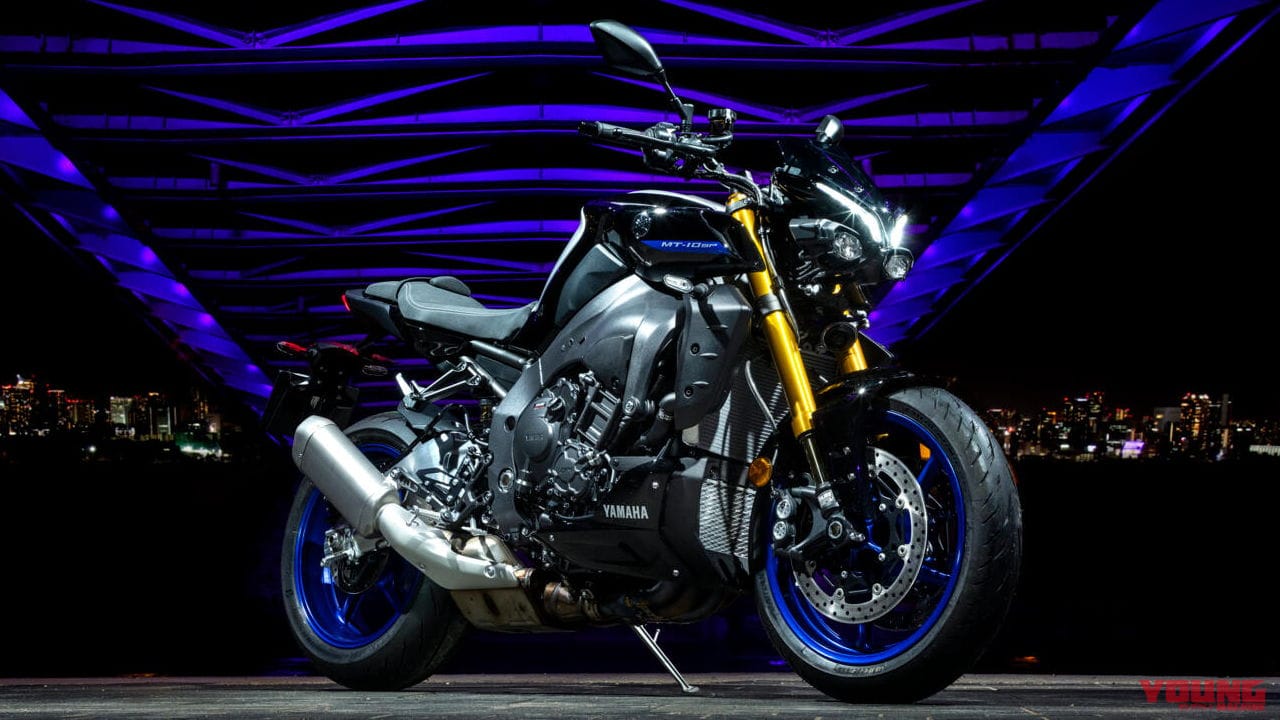 ヤマハ新型「MT-10 SP」登場! 電子制御オーリンズやステンメッシュホースで武装