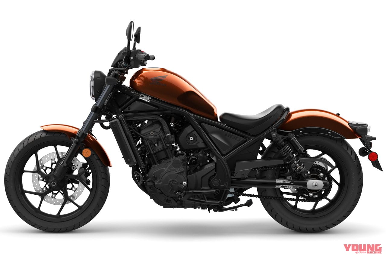 ホンダ レブル1100 レブル500 に新色アースカラー 欧州と北米で22年モデル登場 Webヤングマシン 最新バイク情報 ホンダ レブル1100 レブル500 に新色アースカラー 欧州と北米で22年モデル登場 Webヤングマシン 最新バイク情報