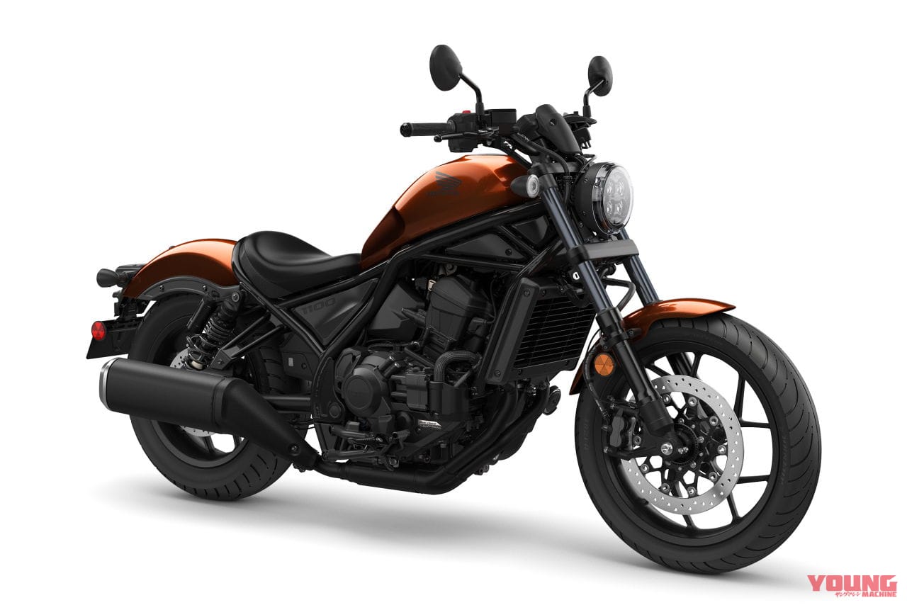 ホンダ レブル1100 Dct 22後期 新型バイクカタログ 安心のローシート設計でスポーティーな走りも得意 Webヤングマシン 新車バイクニュース ホンダ レブル1100 Dct 22後期 新型バイクカタログ 安心のローシート設計でスポーティーな走りも得意 Webヤングマシン 新車バイクニュース