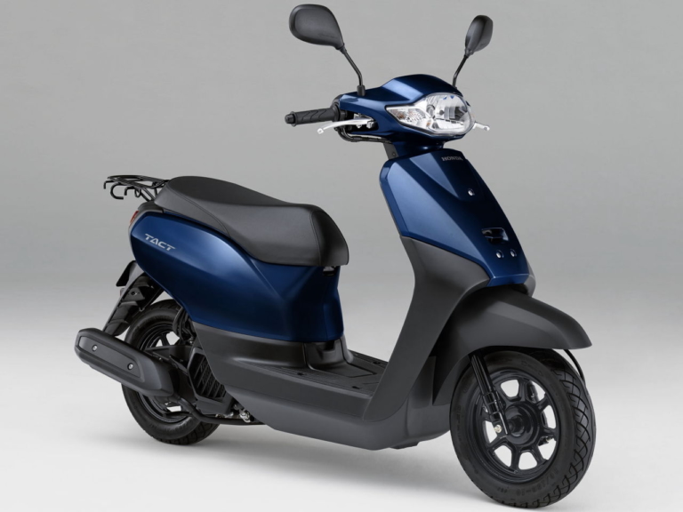2024 HONDA TACT BASIC|アーベインデニムブルーメタリック|ホンダ タクト/ベーシック〈いま国内で買える新型バイクカタログ|原付一種(50cc以下)〉