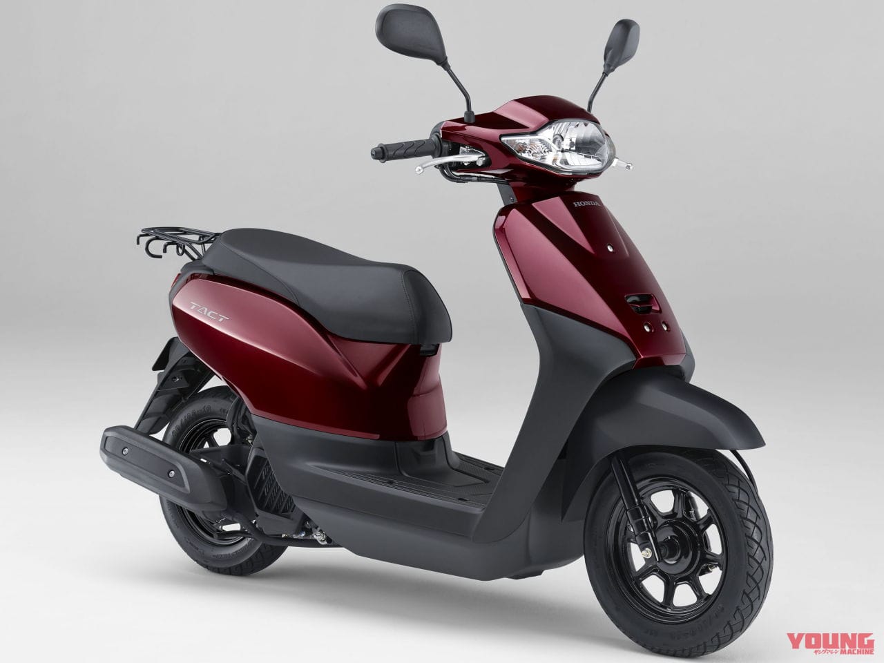 2024 HONDA TACT BASIC|ボルドーメタリック|ホンダ タクト/ベーシック〈いま国内で買える新型バイクカタログ|原付一種(50cc以下)〉