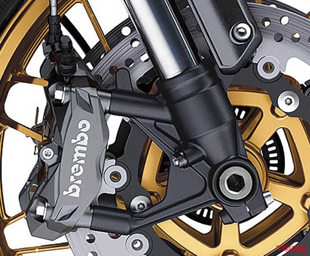 Ｚ900rs bremboブレンボフロントキャリパーキャリパー型式