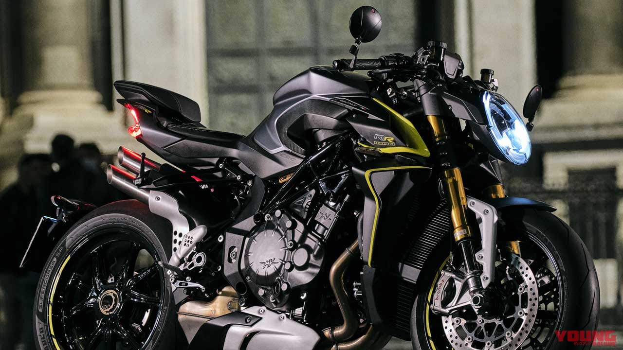 211ps/電制サス! MVアグスタ「ブルターレ1000RR/RS」は12月発売