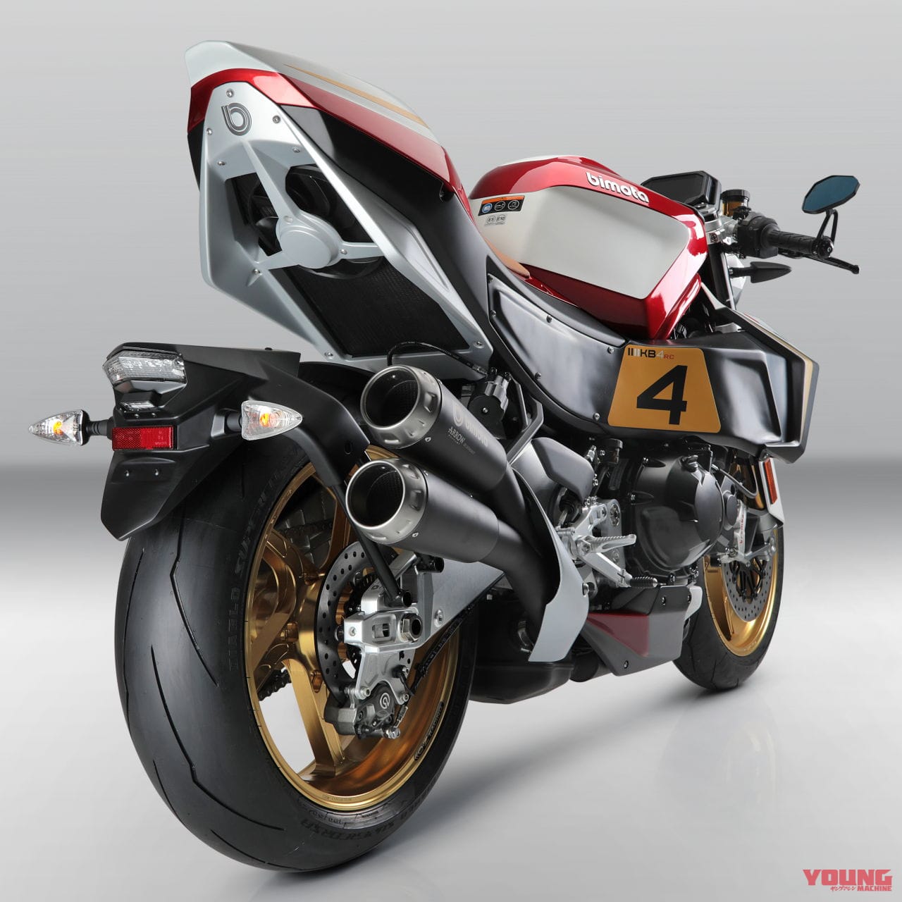 BIMOTA KB4 RC|ビモータ「KB4/KB4 RC」初公開! サプライズのネイキッド版も登場のカフェスポーツ