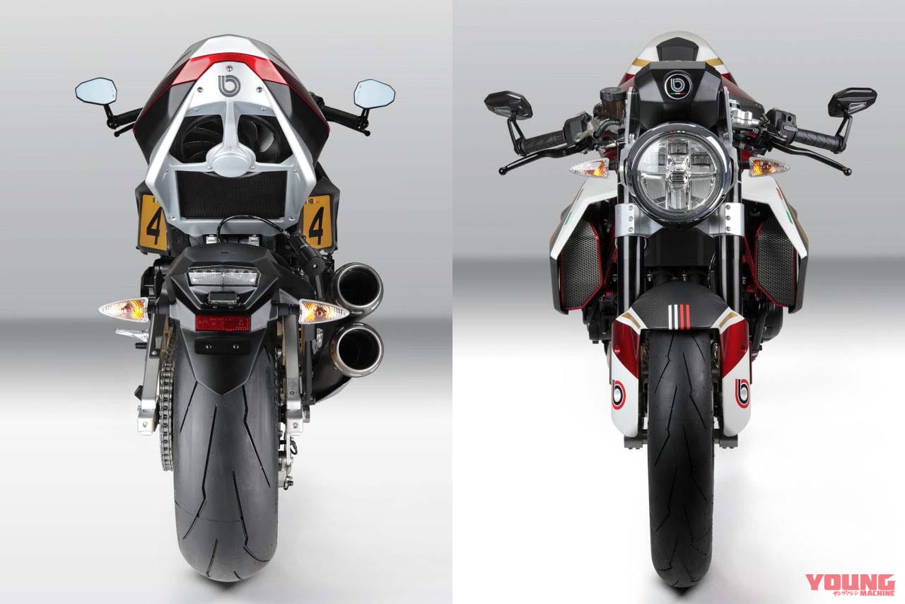 BIMOTA KB4 RC|ビモータ「KB4/KB4 RC」初公開! サプライズのネイキッド版も登場のカフェスポーツ