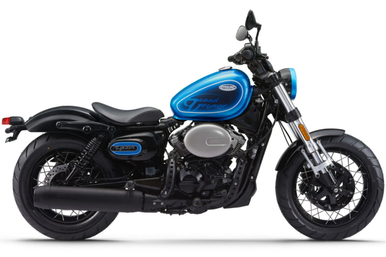 HYOSUNG GV300SA(仮称)|ヒョースンがボバースタイルの新型「GV300SA(仮)」を初公開!