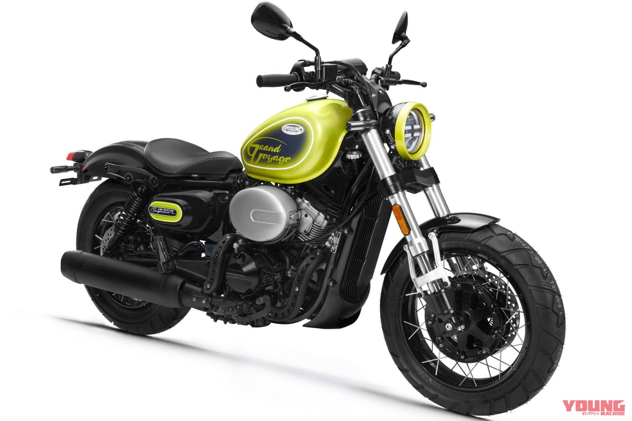 HYOSUNG GV300SA(仮称)|ヒョースンがボバースタイルの新型「GV300SA(仮)」を初公開!