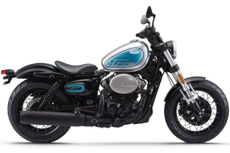 HYOSUNG GV300SA(仮称)|ヒョースンがボバースタイルの新型「GV300SA(仮)」を初公開!