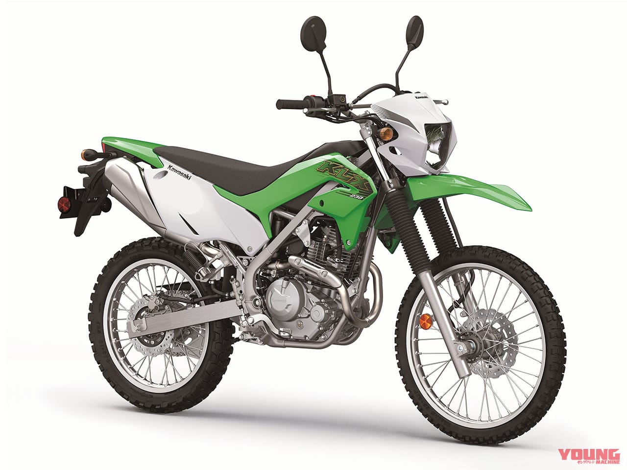 KLX230|STD|オフ装備充実の上級グレード! カワサキKLX230に“SE”が登場