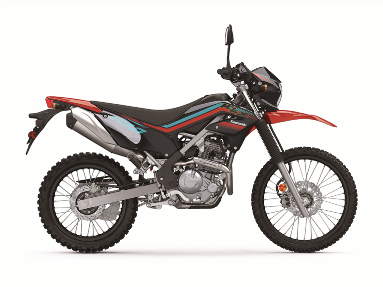 KLX230SE|レッド|オフ装備充実の上級グレード! カワサキKLX230に“SE”が登場
