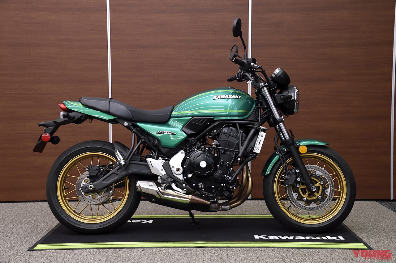カワサキ|Z650RS|スタイリング||跨ったァァァァ! 新型カワサキZ650RSついに日本初公開!!〈編集長即出しレポ〉