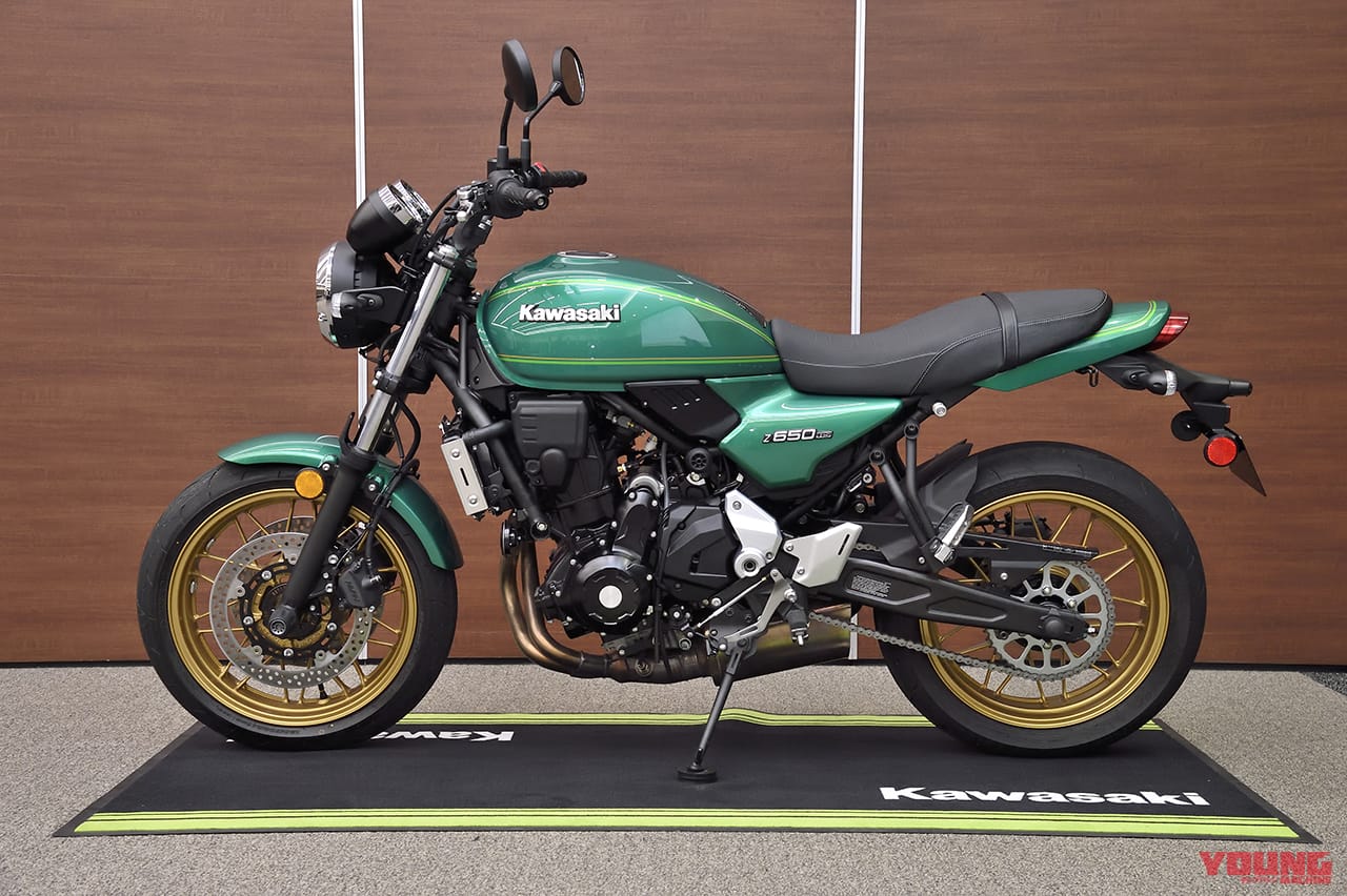 カワサキ|Z650RS|スタイリング||跨ったァァァァ! 新型カワサキZ650RSついに日本初公開!!〈編集長即出しレポ〉