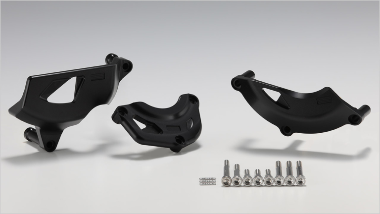 アエラ エンジンカバーガード3点セット|創立30年で培ったアエラの世界観と技術がZ900RSのビレットパーツに凝縮