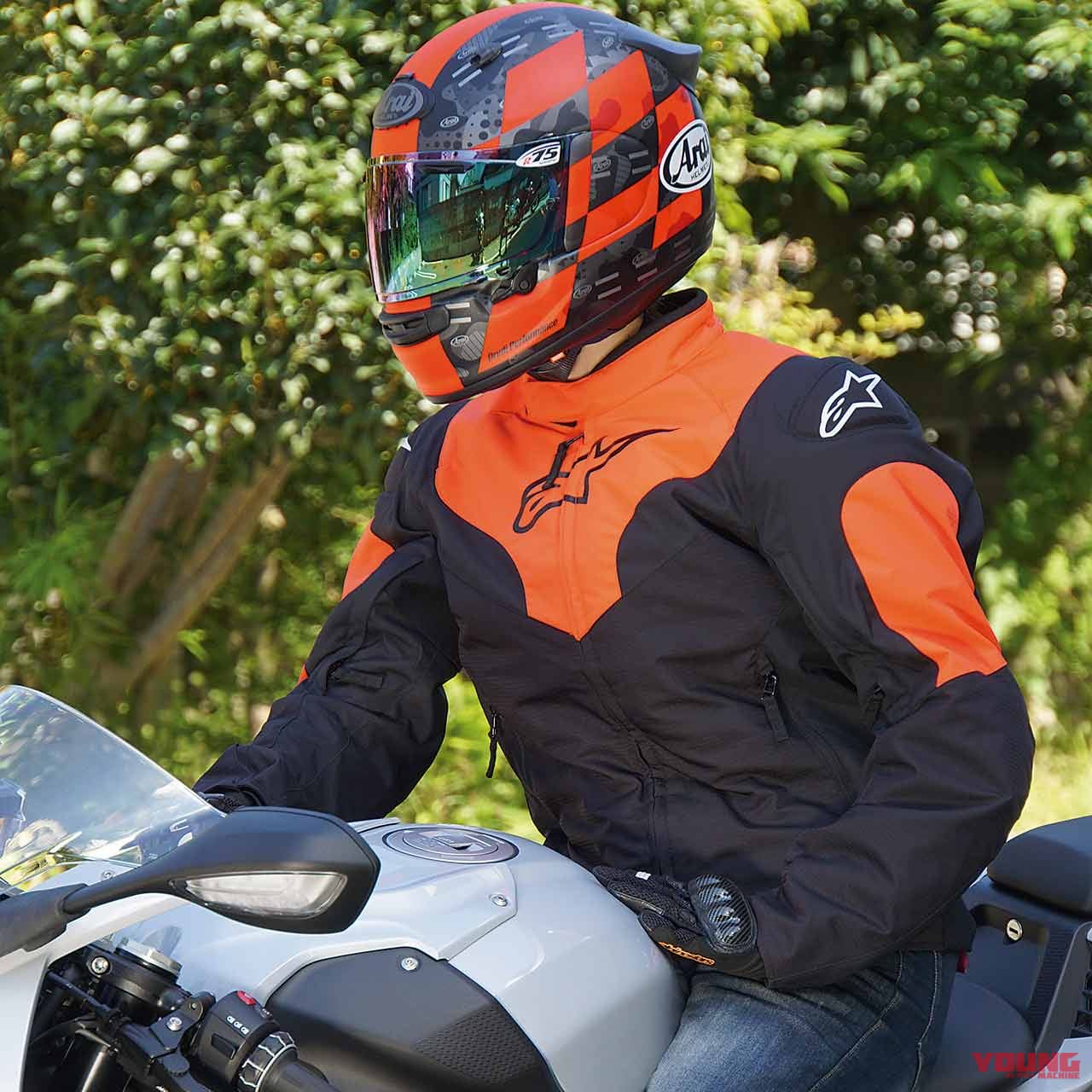 alpinestars バイカー ジャケット-