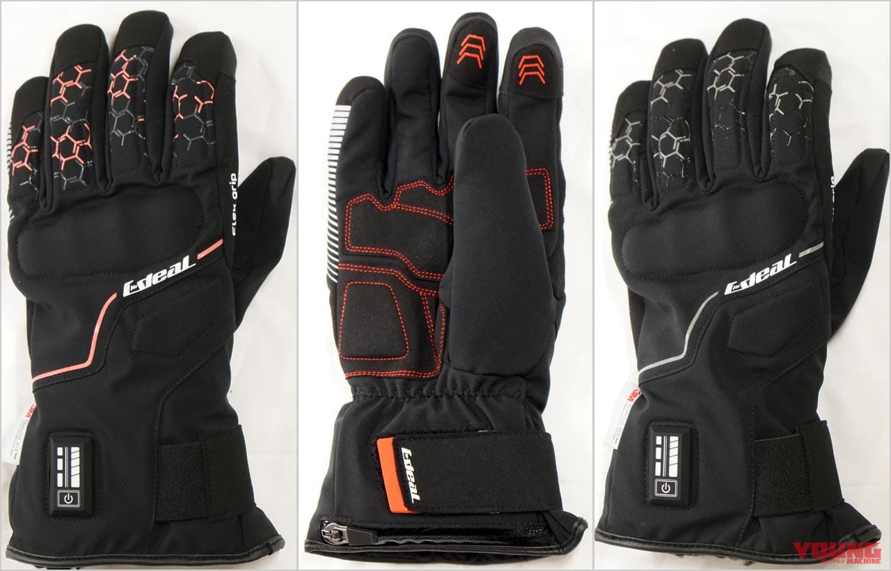 バイク用グローブ|アイディール ID-204ヒート4|アイディールのグローブ、ロング丈は安全性と機能性を向上。スタイリッシュなショート丈も新登場