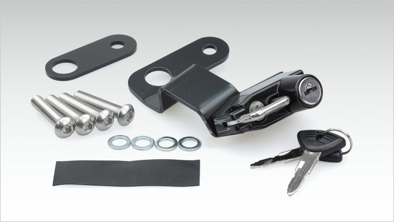 ハヤブサ用カスタムパーツ|キジマ ヘルメットロック|新型ハヤブサにフィットしたマストアイテムとスタイリングを重視した専用パーツが登場〈キジマ〉