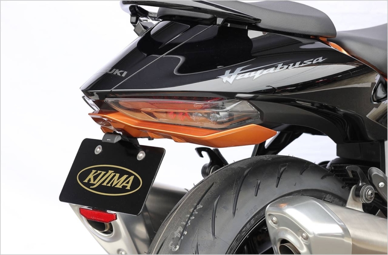 ハヤブサ用カスタムパーツ|キジマ フェンダーレスキット|新型ハヤブサにフィットしたマストアイテムとスタイリングを重視した専用パーツが登場〈キジマ〉