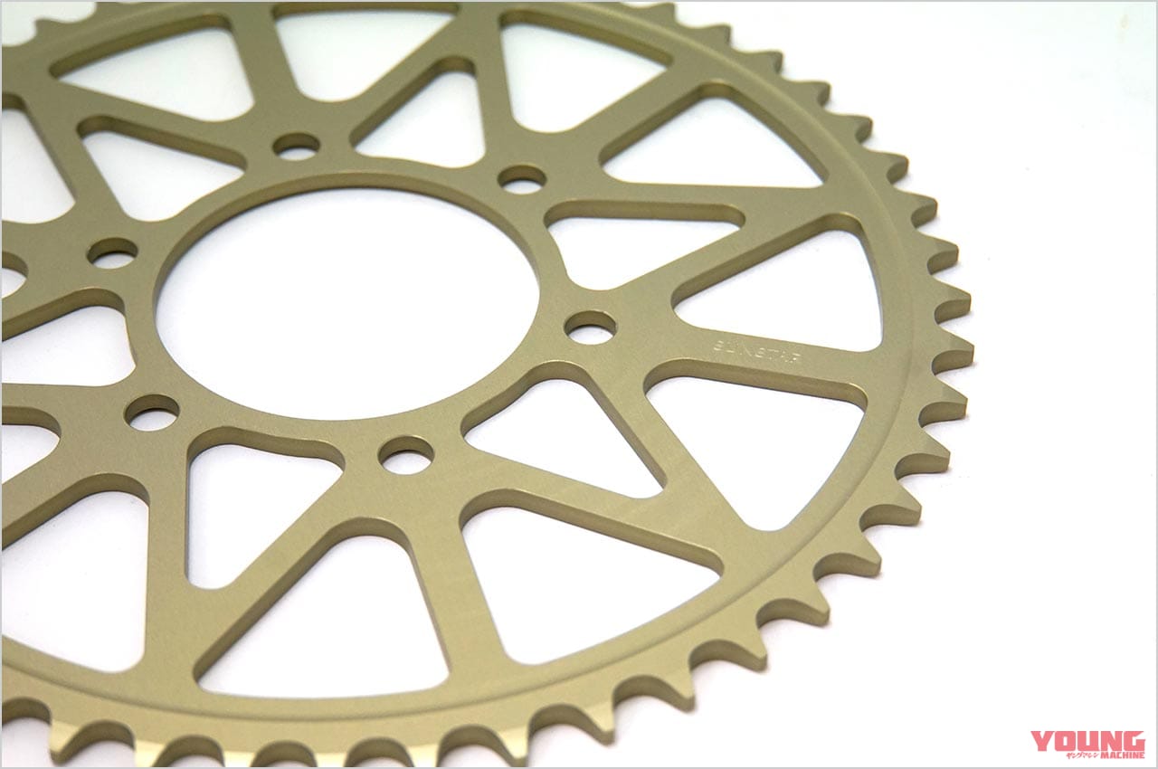 |クオリティ/性能/コストがベストバランス。サンスターの車種別専用チェーン&スプロケット3点セット