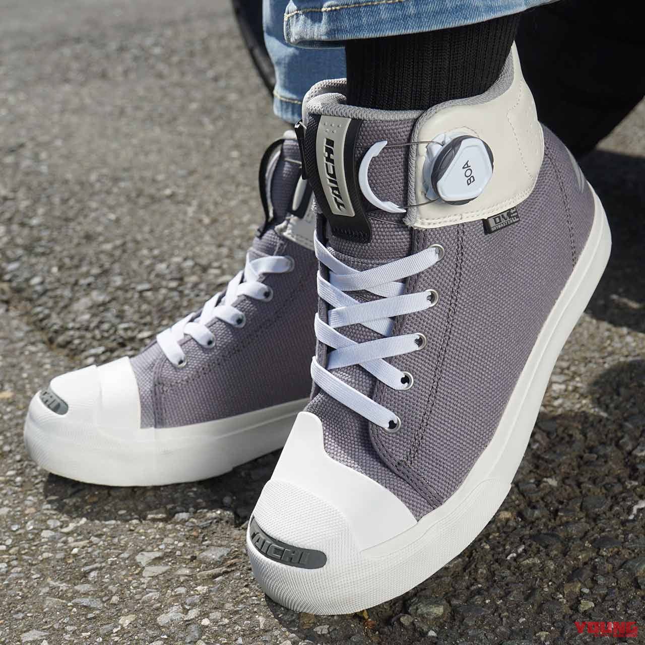 タイチ ドライマスターフィット フープシューズ|バイクライフに合わせて選べるライディングシューズに新作登場〈タイチ〉