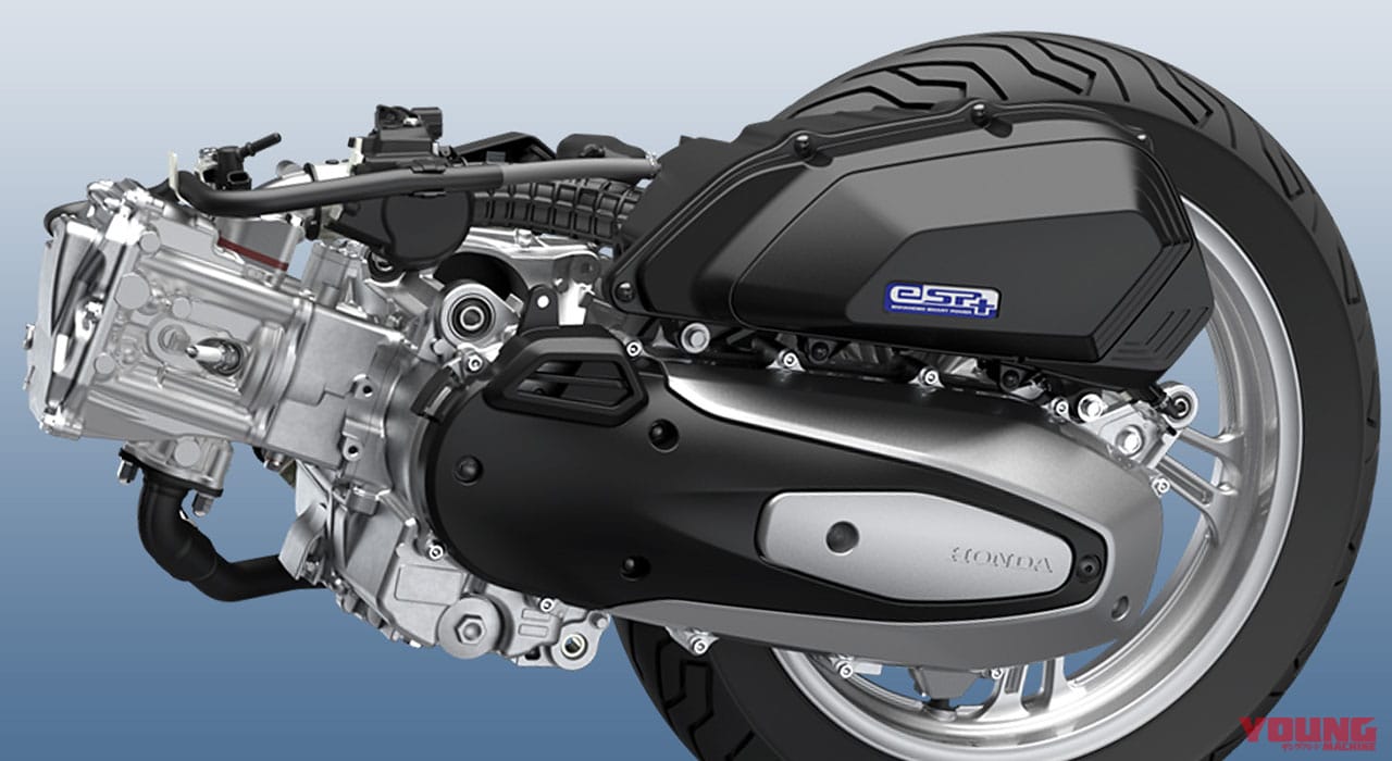 低燃費エンジンeSP+|ホンダ新型「ADV350」見参!! 欧州にタフ・スクーター投入で国内はADV250の可能性も出てきた!