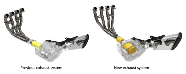 KATANA|マフラー|新旧|マットカラーが新鮮! 2022モデルのスズキKATANAは電スロ採用でアップデート