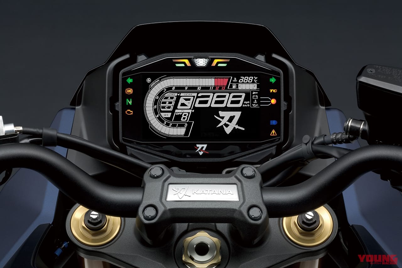 |マットカラーが新鮮! 2022モデルのスズキKATANAは電スロ採用でアップデート