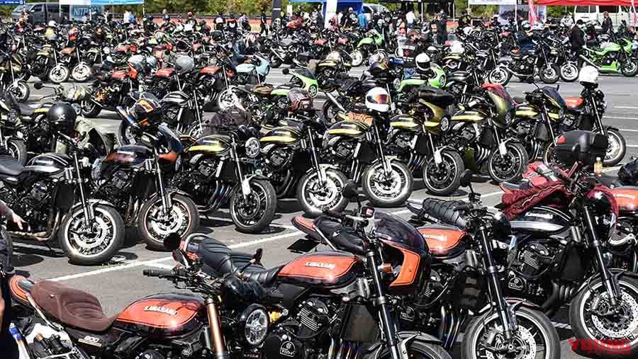 |ぜ、Z900RS中心に800台だとッ?!【カワサキZ900RSオールミーティング イベントレポート】