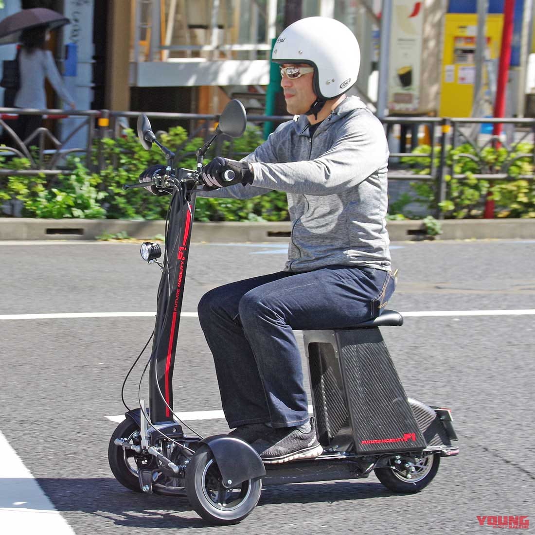 |折りたためる電動3輪ミニカー「フューチャーモビリティF1」試乗インプレッション
