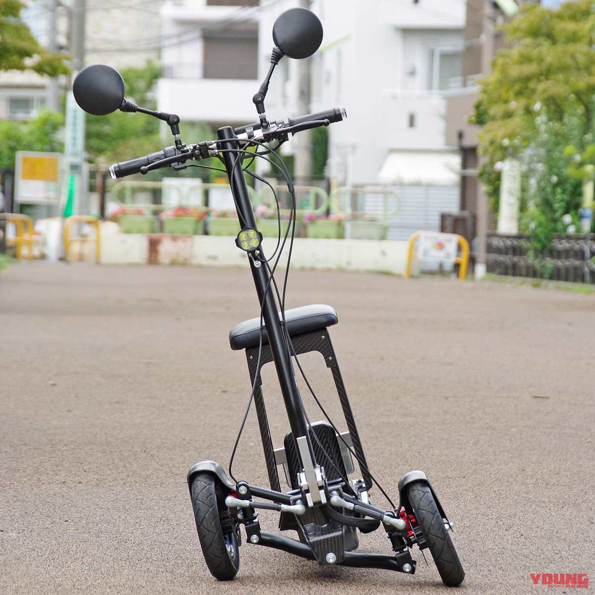 |折りたためる電動3輪ミニカー「フューチャーモビリティF1」試乗インプレッション