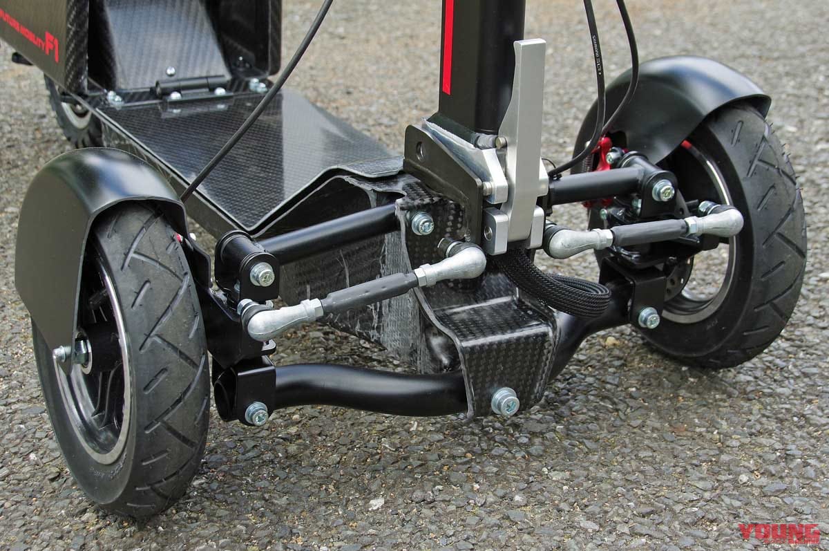 |折りたためる電動3輪ミニカー「フューチャーモビリティF1」試乗インプレッション