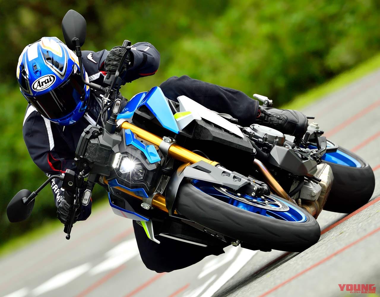 ’21新型スズキGSX-S1000徹底解剖:新旧比較インプレ・ワインディング編【さらなる速さと拡張性をゲット】